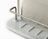 Органайзер для раковины Joseph Joseph Surface 18 x 12,5 x 12,8 см, нержавеющая сталь и пластик, серебристо-белый — фото 3