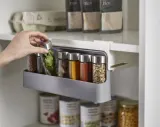 Органайзер для специй под полку Joseph Joseph CupboardStore 32 см, полипропилен, серый с белым — фото 5