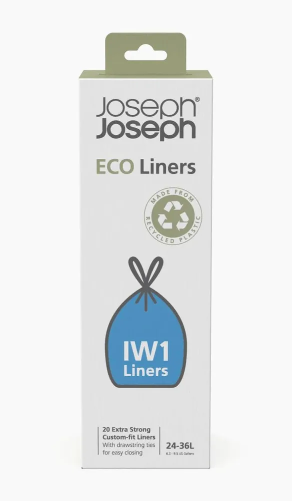 Мешки для мусора Joseph Joseph Eco Liners 24-36 л 20 шт. серые