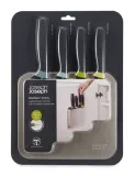Набор из 4 ножей Joseph Joseph Door Store в подвесном органайзере, нержавеющая сталь с силиконовым покрытием — фото 4