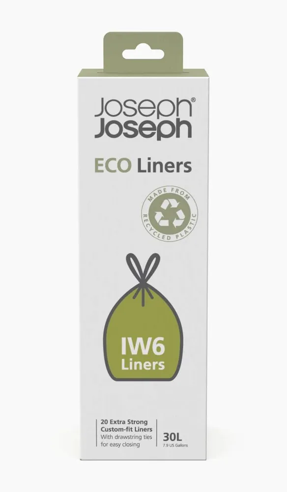 Мешки для мусора Joseph Joseph Eco Liners 30 л 20 шт. серые