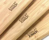 Набор разделочных досок Joseph Joseph Folio Steel Bamboo-Black, 3 бамбуковые доски и чёрная стойка — фото 4