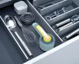 Набор мерок Joseph Joseph Duo, 8 предметов, объём от 1,25 до 250 мл, пластик, разноцветный — фото 3