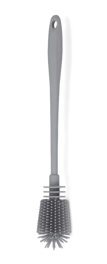 Силиконовая щётка для бутылок и графинов Kela Susa 31 x 4,5 см, серая