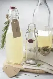 Бутылка стеклянная Kilner Clip Top Bottles 0,55 л, с бугельной пробкой, прозрачная — фото 2