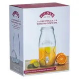 Диспенсер для напитков Kilner 3 л стеклянный со стеклянной крышкой и краном, прозрачный — фото 3
