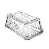 Маслёнка стеклянная Kilner 16 x 10 x 7 см с рифлёным дном, для микроволновой печи, прозрачная — фото 1