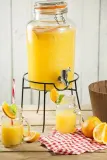 Диспенсер для напитков Kilner Original 5 л стеклянный с краном, прозрачный — фото 6