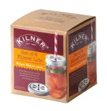 Набор из 6 ажурных крышек для банок с ручкой Kilner Preserve Jars, металл, серебристые — фото 2