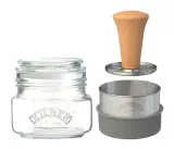 Набор для приготовления пюре и гуакамоле Kilner из 5 предметов, банка 500 мл, крышка Push Top, толкушка — фото 1