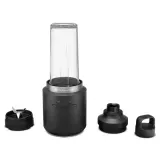 Блендер беспроводной KitchenAid GO без аккумулятора, стакан-бутылка 0,47 л, 7 скоростей, чёрный — фото 5