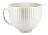 Чаша керамическая для миксера KitchenAid Classic Columns 4,7 л белая — фото 1