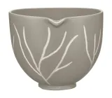 Керамическая чаша для миксера KitchenAid 4,7 л Bare Trees для Artisan 5 и Classic, бежевая — фото 3