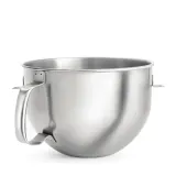 Чаша стальная INOX для миксера KitchenAid 5,6 л с ручкой O серебристая — фото 1