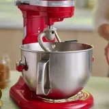 Чаша стальная INOX для миксера KitchenAid 5,6 л с ручкой O серебристая — фото 2