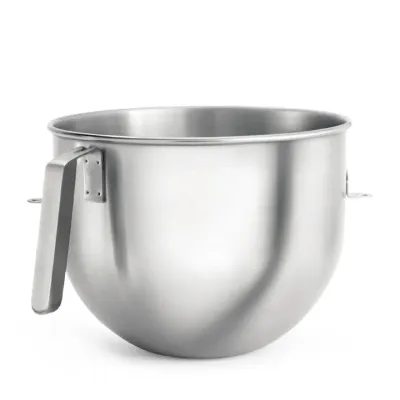 Чаша стальная INOX для миксера KitchenAid 5,6 л с ручкой J серебристая