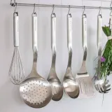 Ложка-шумовка KitchenAid Premium Stainless Steel 12,9 x 13,5 x 35,7 см, нержавеющая сталь — фото 2