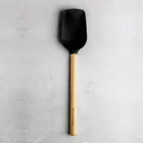 Силиконовая ложка KitchenAid Classic Bamboo 6,2 x 1,7 x 31,6 см — фото 4