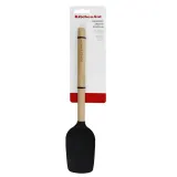 Силиконовая ложка KitchenAid Classic Bamboo 6,2 x 1,7 x 31,6 см — фото 6