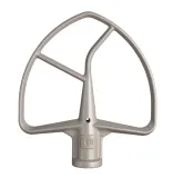 Лопатка плоская для миксера KitchenAid 7 с покрытием бежевая — фото 1
