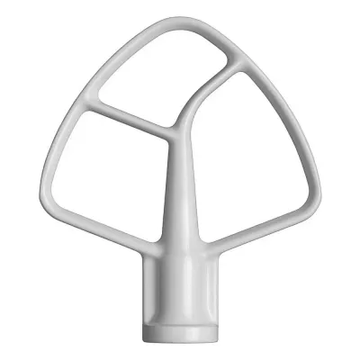 Лопатка плоская KitchenAid 5K452B для миксеров Artisan 5 и Classic белая