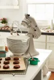 Лопатка плоская KitchenAid 5K452B для миксеров Artisan 5 и Classic белая — фото 2