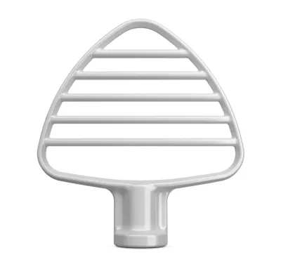 Насадка-измельчитель для теста KitchenAid с нейлоновым покрытием для миксеров Artisan 5 и Classic белая