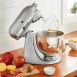 Насадка-измельчитель для теста KitchenAid с нейлоновым покрытием для миксеров Artisan 5 и Classic белая — фото 4