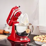 Насадка-измельчитель для теста KitchenAid с нейлоновым покрытием для миксеров Artisan 5 и Classic белая — фото 5