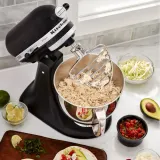 Насадка-измельчитель для теста KitchenAid Inox для миксеров Artisan 5 и Classic серебристая — фото 3