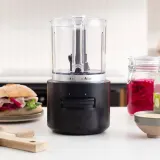 Мини-измельчитель KitchenAid Go беспроводной 1,1 л без аккумулятора чёрный матовый — фото 5