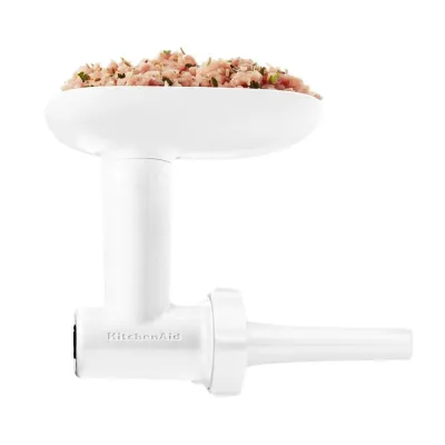 Насадка для набивки колбас KitchenAid 5KSMSSA к мясорубке 5KSMFGA белая