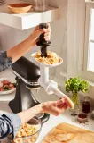 Насадка для набивки колбас KitchenAid 5KSMSSA к мясорубке 5KSMFGA белая — фото 2