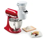 Насадка-просеиватель с весами KitchenAid 5KSMSFTA для миксера белая — фото 2