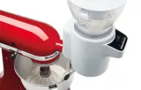 Насадка-просеиватель с весами KitchenAid 5KSMSFTA для миксера белая — фото 6