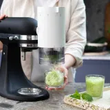 Насадка для ледяной стружки KitchenAid 5KSMSIA для планетарного миксера, с формами для льда, белая — фото 4