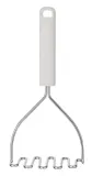 Толкушка для картофеля KitchenAid Porcelain White 25,5 см, нержавеющая сталь и пластик, белая — фото 1