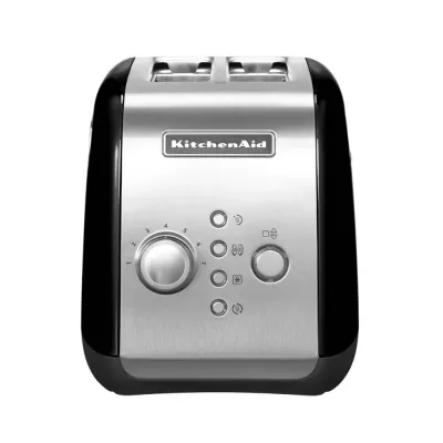 Тостер KitchenAid 5KMT221 на 2 ломтика 1100 Вт чёрный