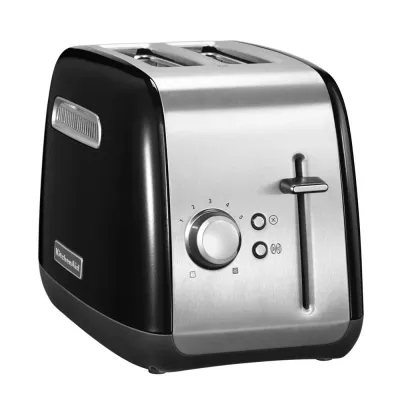 Тостер KitchenAid Classic на 2 ломтика 1100 Вт чёрный