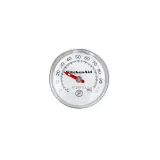 Термометр-щуп кухонный KitchenAid Universal, шкала от 0 до 100 градусов Цельсия, нержавеющая сталь и пластик, серебристый — фото 1
