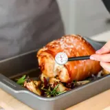 Термометр-щуп кухонный KitchenAid Universal, шкала от 0 до 100 градусов Цельсия, нержавеющая сталь и пластик, серебристый — фото 5
