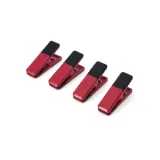 Набор из 4 кухонных клипс KitchenAid Empire Red, 9 см, пластик из переработки, красные — фото 1