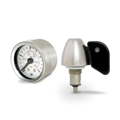 Комплект для регулировки потока воды La Pavoni LPAFLOWM01 для полупрофессиональных кофемашин, черный и хром