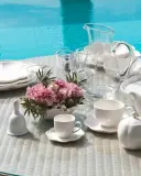 Миски фарфоровые La Porcellana Bianca Villadeifiori 23 см, набор 2 шт, белые — фото 3
