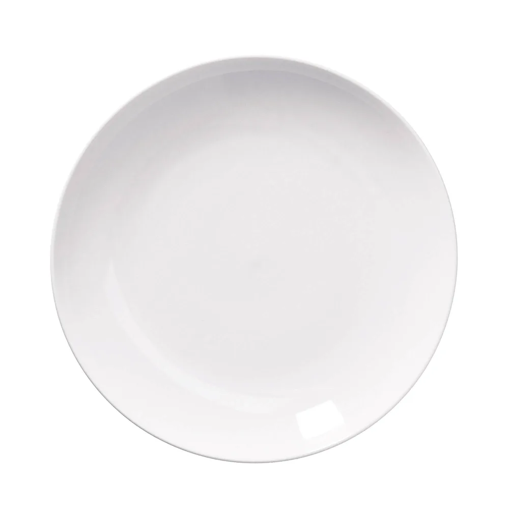Миски круглые сервировочные фарфоровые La Porcellana Bianca Essenziale Gourmet 30 см, набор 2 шт, белые