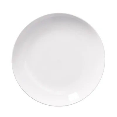 Миски круглые сервировочные фарфоровые La Porcellana Bianca Essenziale Gourmet 30 см, набор 2 шт, белые