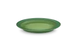 Тарелка обеденная Le Creuset 27,3 см, каменная керамика, bamboo green, зелёная — фото 1
