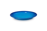 Тарелка большая Le Creuset 27,3 см, каменная керамика, azure, голубая — фото 1