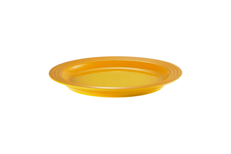 Тарелка большая обеденная Le Creuset 27,3 см, каменная керамика, nectar, жёлтая