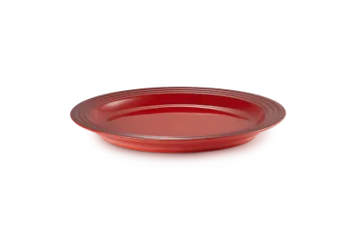 Тарелка большая Le Creuset 27,3 см, каменная керамика, вишнёвая